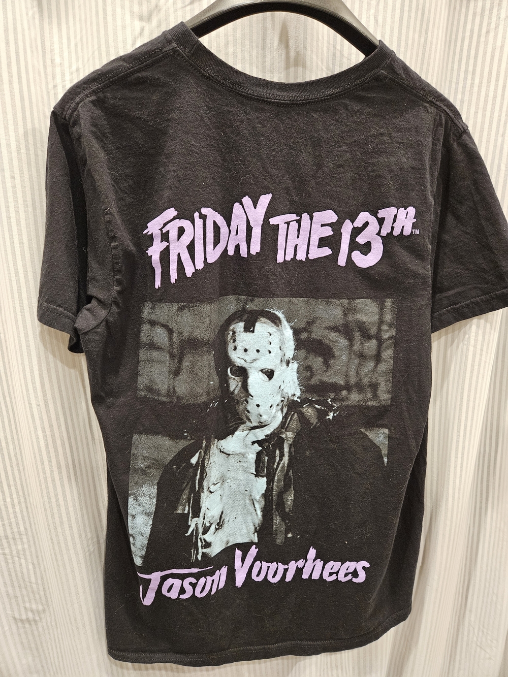 Friday the 13th Jason Voorhees Graphic Tee - Black